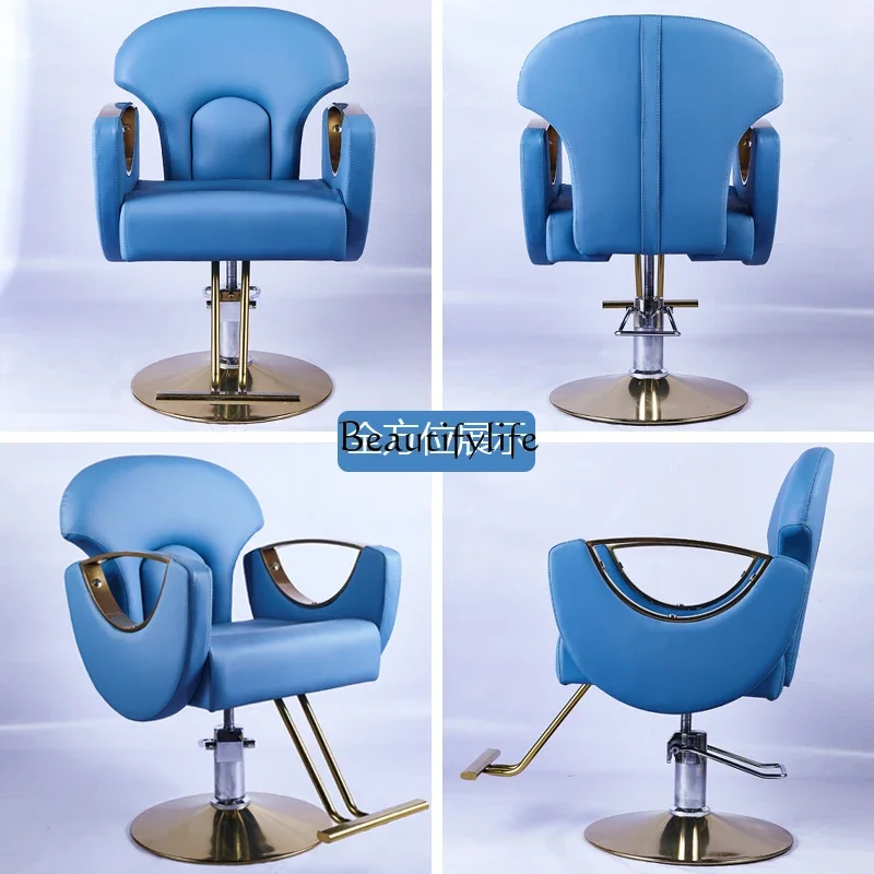 X4 New Fashion High-End Barber Chair Hair Cutting Perming and Dyeing Sitting Area Hairdressing Chair