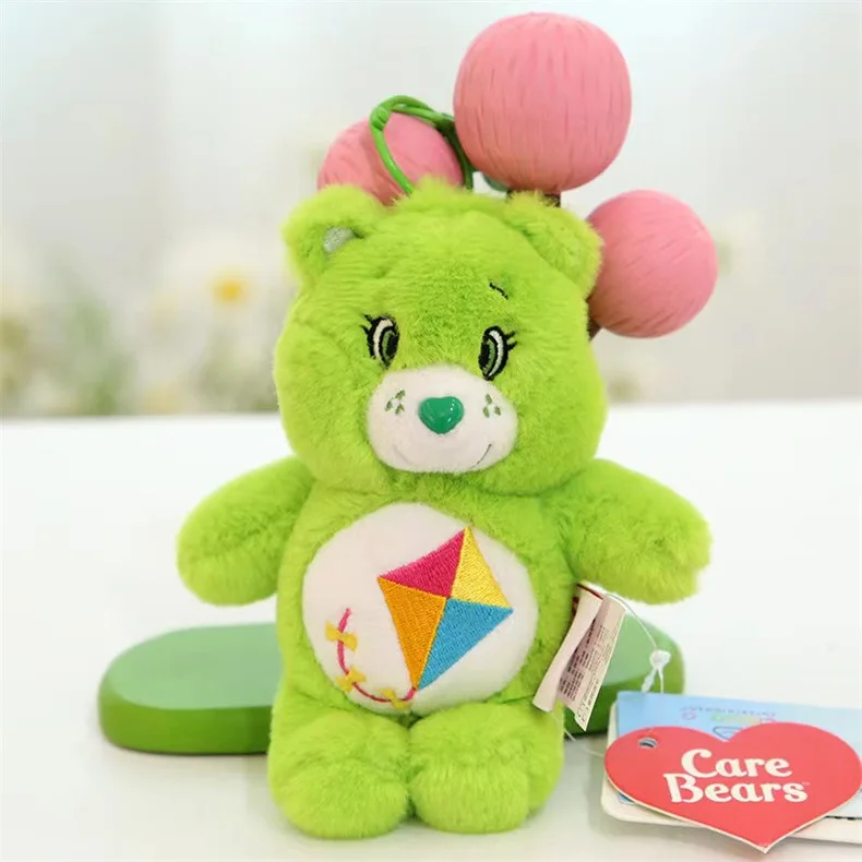 Care Bears Echte süße Carebears Plüsch Anhänger Schlüsselanhänger Schultasche Puppe Anhänger Geburtstagsgeschenk Raumdekorationen 5