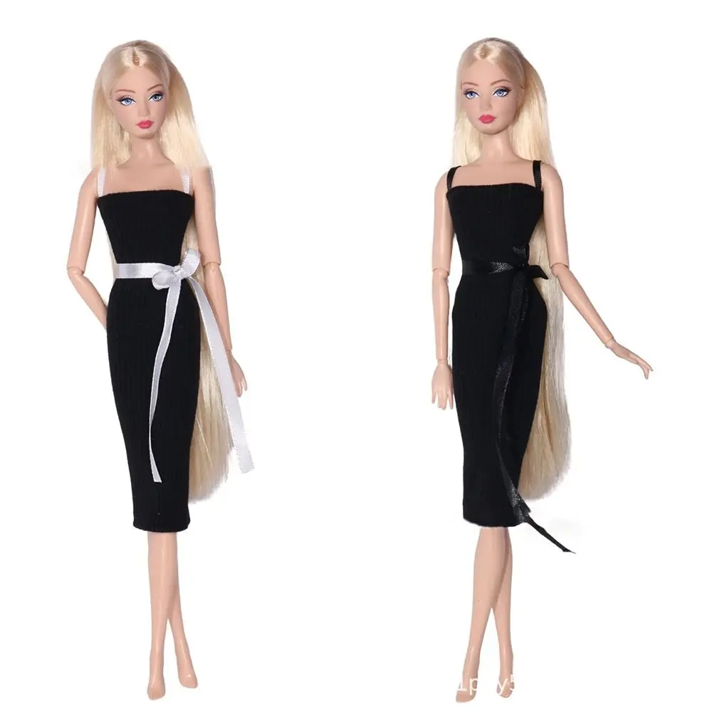 موضة جديدة فساتين أنيقة ملابس غير رسمية 30 سنتيمتر الملابس DIY بها بنفسك اكسسوارات حفلة الفراء سترة لدمى 1/6 BJD 11.5 "الدمى #2