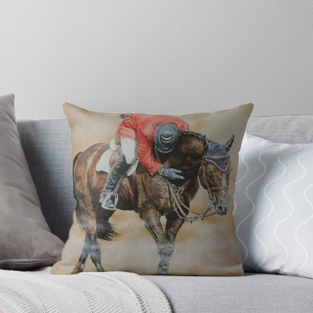 

Hickstead Throw Pillow Decorative pillow case Pillow Decor