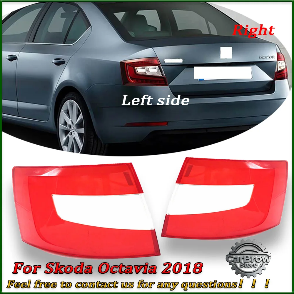 

Для Skoda Octavia 2017-2018 (европейская версия) — крышка заднего фонаря, корпус заднего сигнального/парковочного фонаря, плексиглас