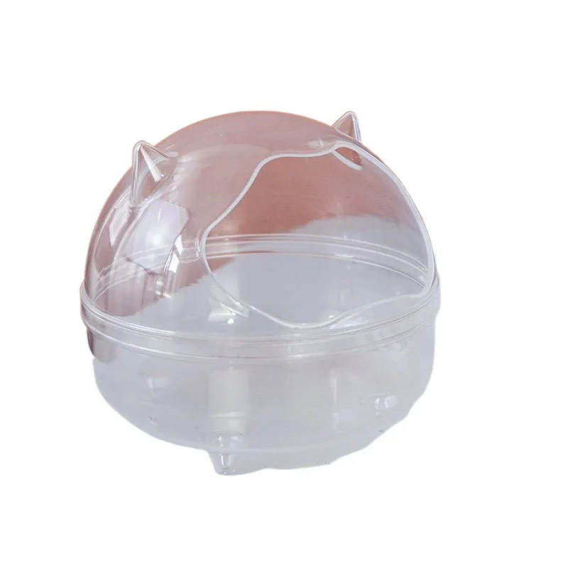 Hamster Toilet  Bathroom Bath Tub Transparent High-value Anti-splash External Products