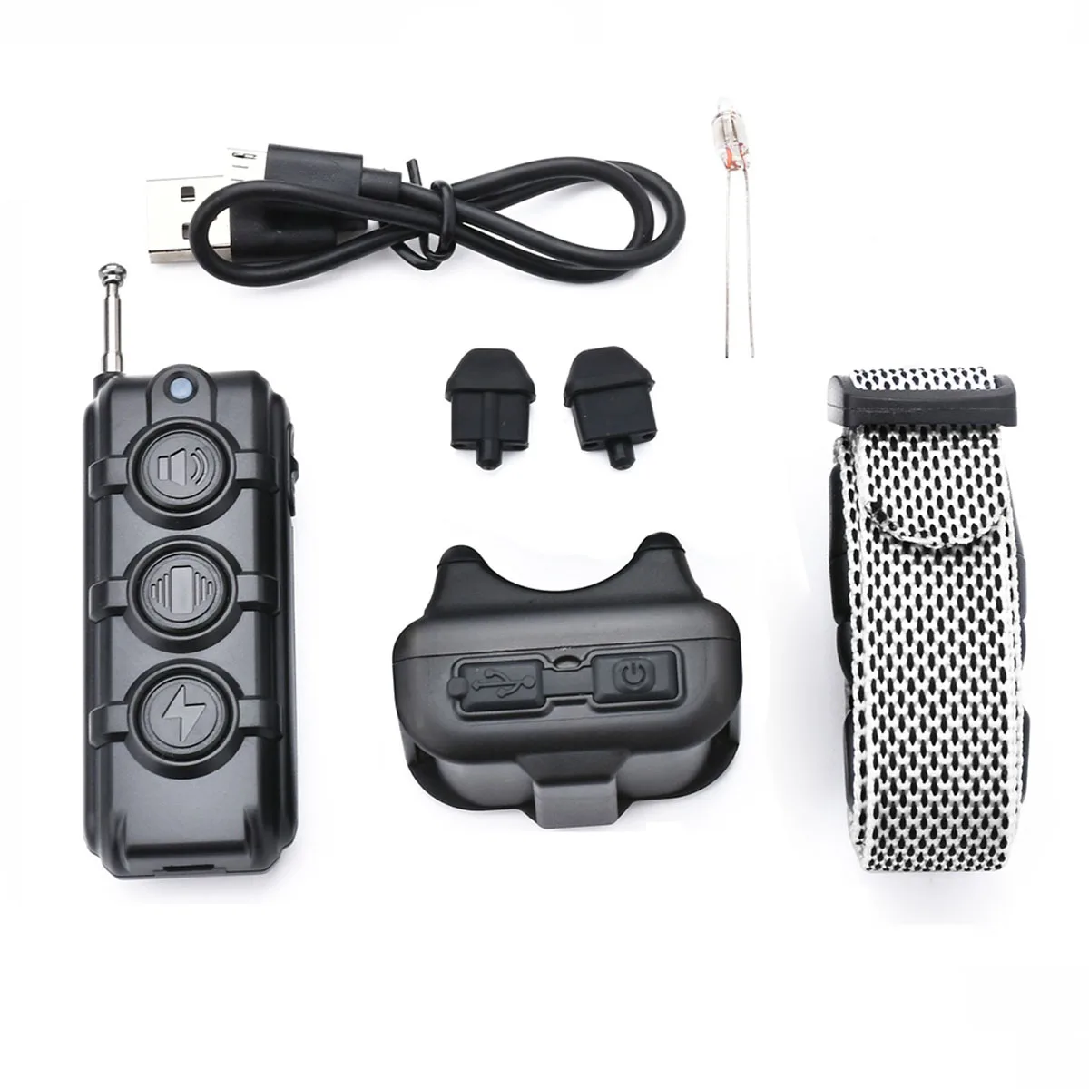 

Waterproof Dogs Collar Rechargeable Dog Electric Training Collar with Remote for Small Medium Large Dogs E-Collar 10-120lbs