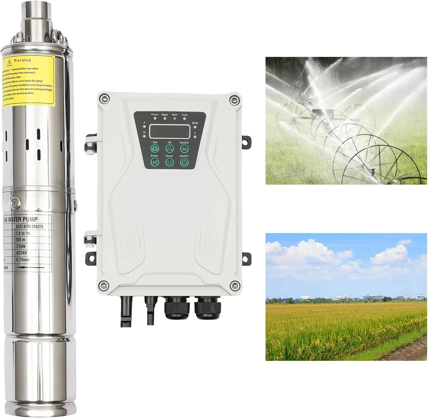 

Hot Sale High Pressure Solar Deep Well Pump for Irrigation Suppliers