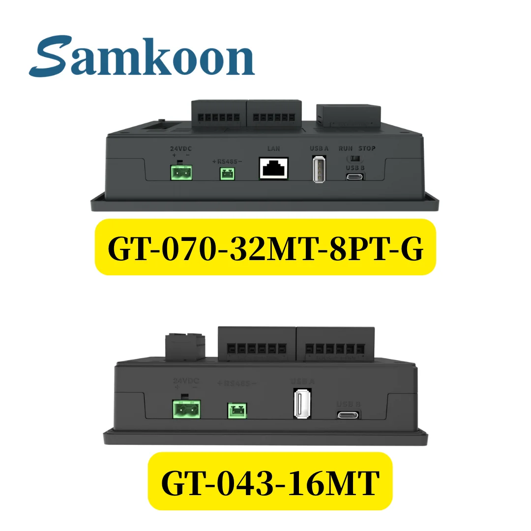 Samkoon All-in-one GT Series Combine Transistor | PLC | Programming controller | HMI | Touch screen | Integrated | PT100