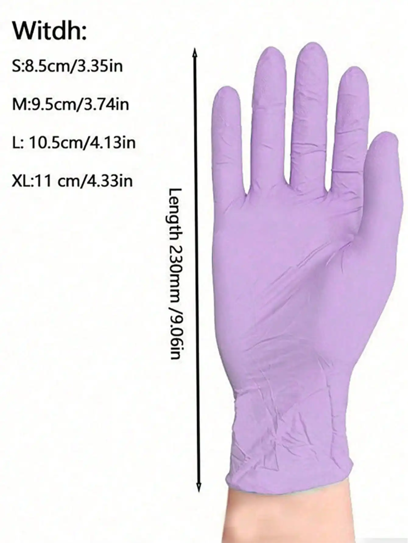 100pcs/Pack Disposable Nitrile Gloves, Available In Pink, White, Black, Blue, Latex-Free, Waterproof Cleaning Gloves, Suitable For Household, Kitchen, BBQ Cleaning, Hair Dyeing, Manufacturing And Other Home Tools, Kitchen, Bathroom, Durable