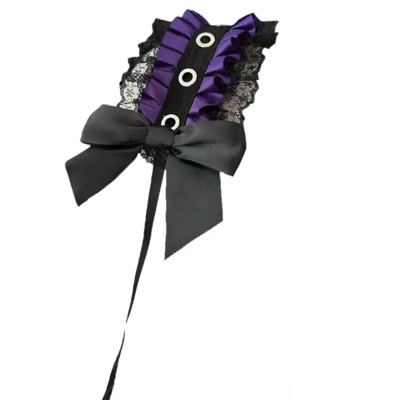 

Стильный детский головной убор 652Ф с нежной кружевной отделкой, легко очищающий долговечность