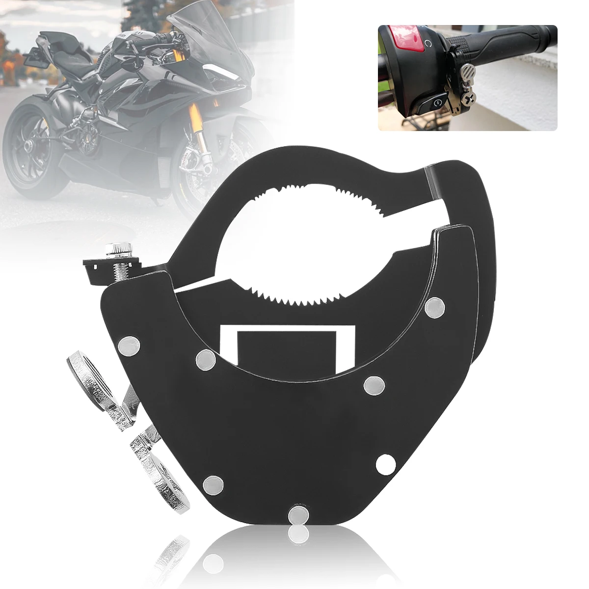 Universal Motorcycle Accessories Stay In Control Durable Motorcycle Throttle Lock Improved Safety Control Motorcycle Throttle