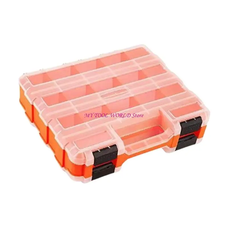Fishing Tackle Box Waterproof Tool Box Fishing Hook Storage Container A2BB