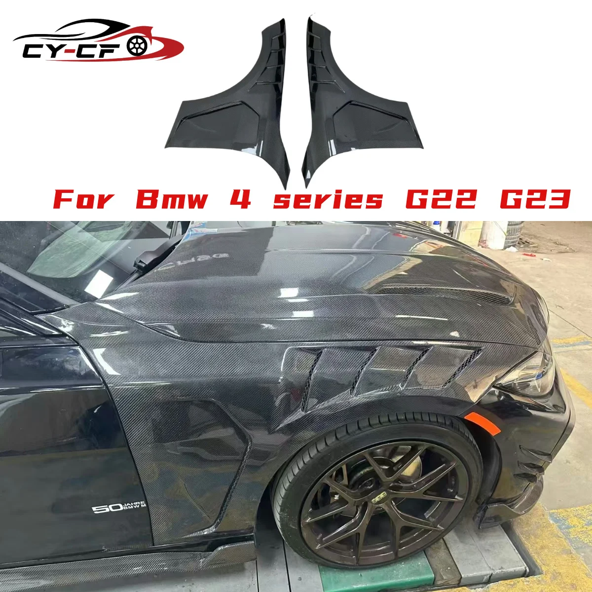 

Carbon Fiber Front Fender for BMW 4 Series G20 G22 Body Kit Fender