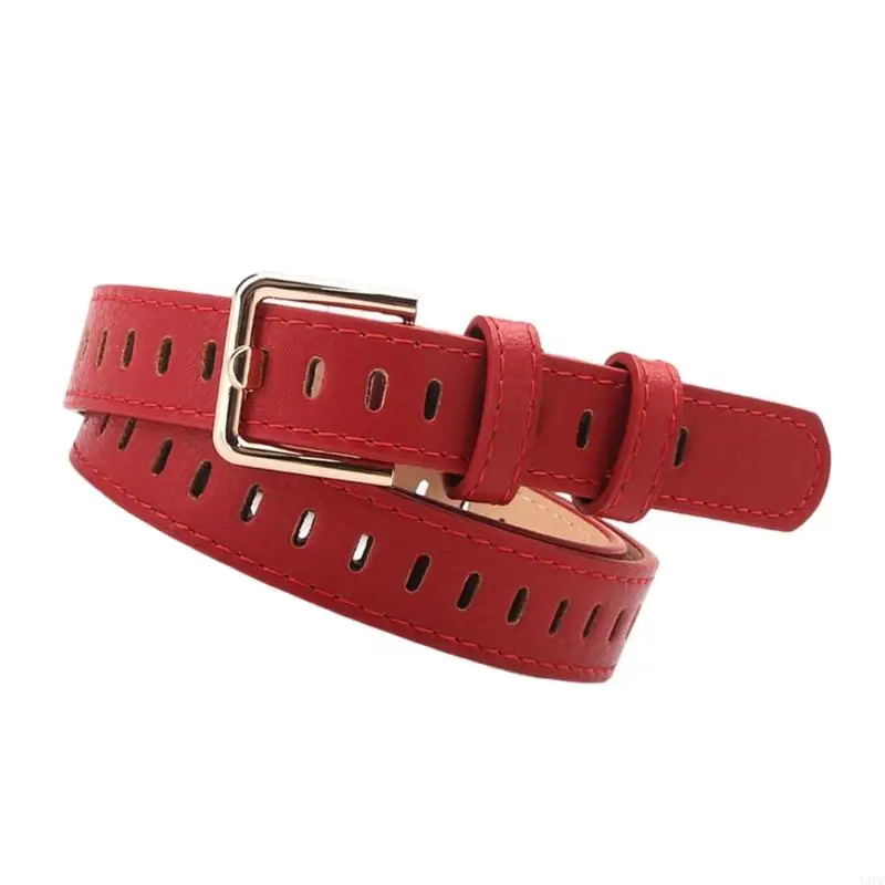 A3PB Cinturón cuero mujer sofisticado Cinturón Unisex Durabilidad COMOLA