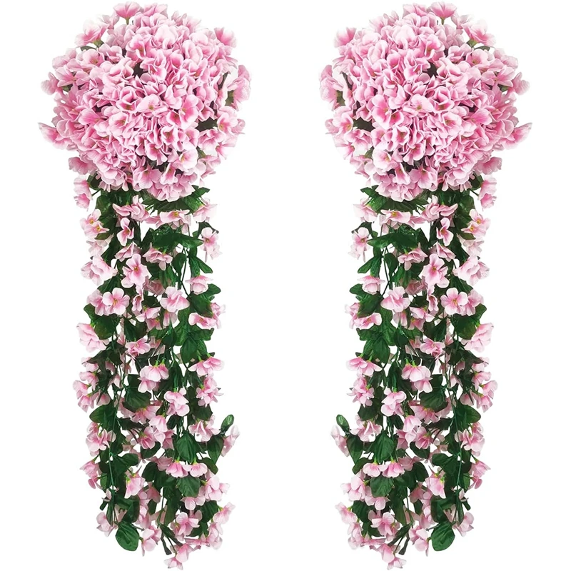 1PC Kunstbloemen Zijde Violet Muur Opknoping Bruiloft Scène Decor Thuis Oppotten Outdoor Tuinfeest Festival diy geschenken Hotsale