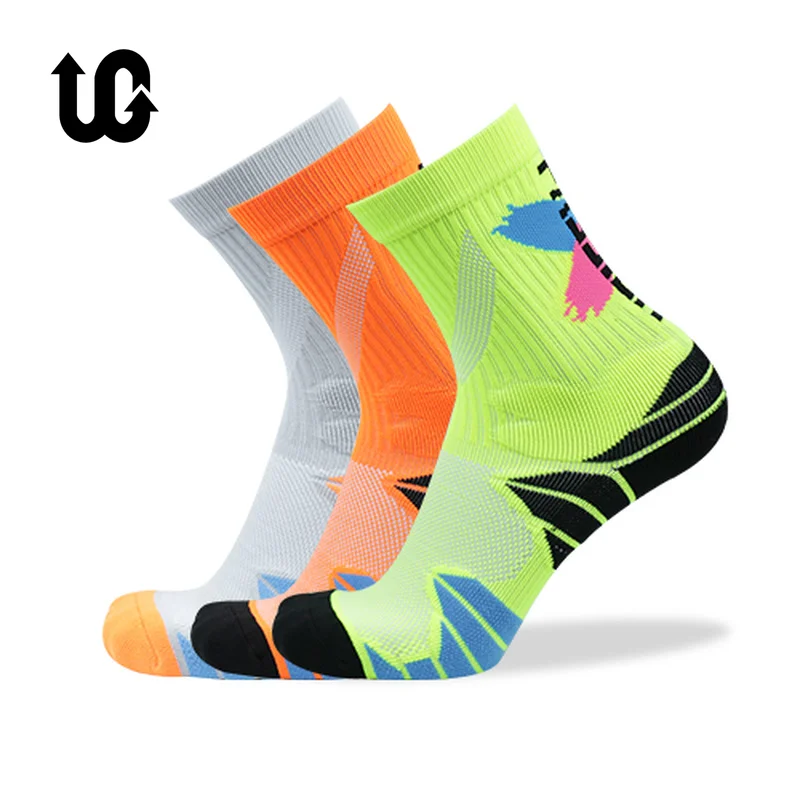 3Pair/Lot Professional Outdoor Sport Cycling Socks Basketball Football Soccer Running Trekking Socks Men Women