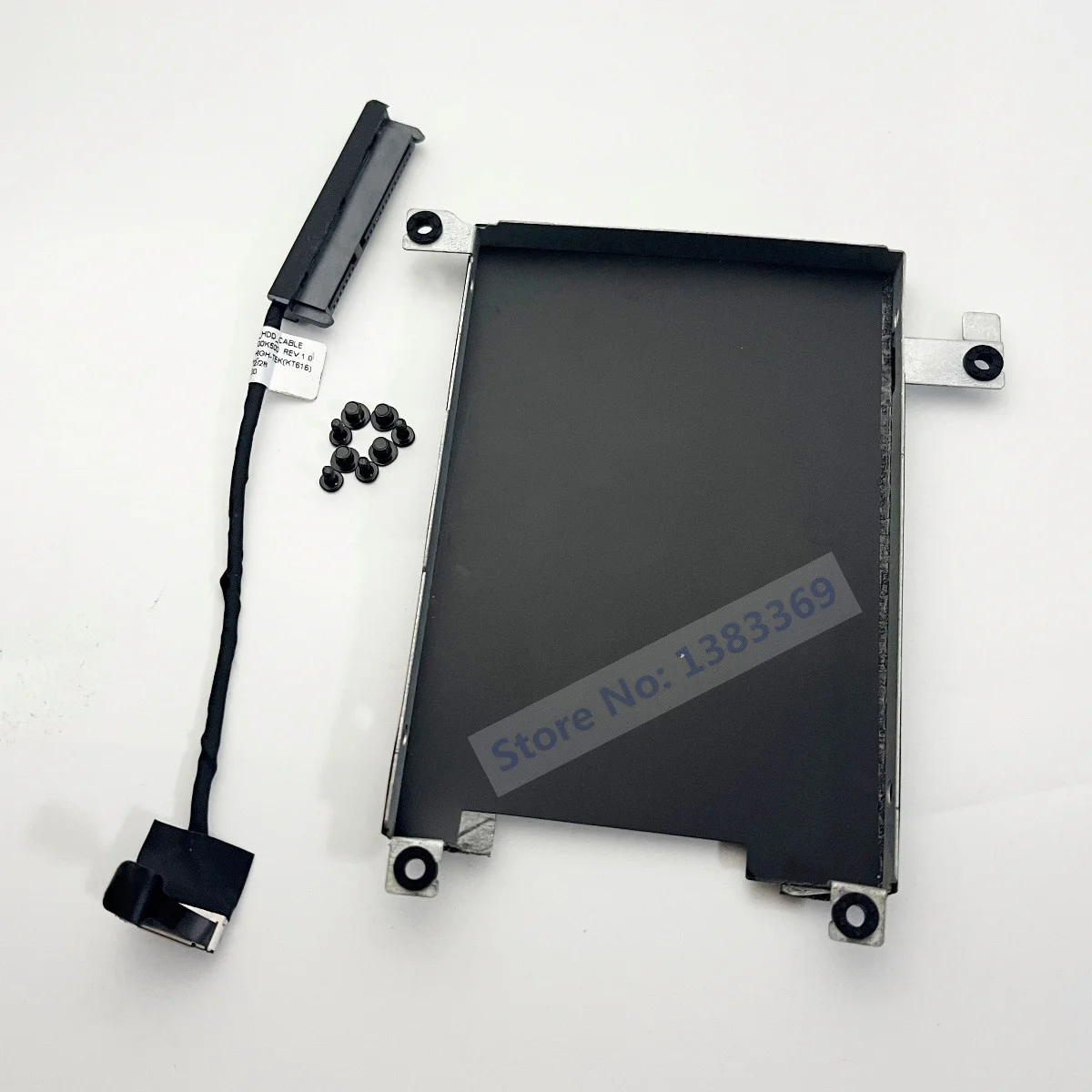 

2.5" Inch HDD SSD Hard Drive Caddy Bracket Tray with Cable Connector for Dell Latitude 5510 5511 5500 5501 5502 5505 ND8N9 XY5F7