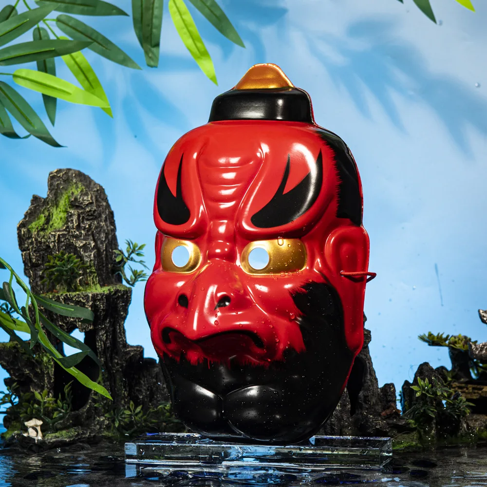 Cosplay Japanese Samurai Mask Drama Masquerade Women Party Supplies Tengu Makeup Man