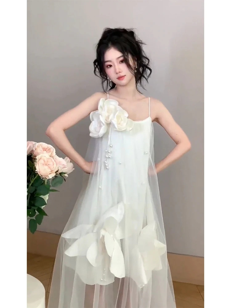  High-End Affordable Luxury Niche High Sense Engagement Bridesmaid Bride Dress Adult Ceremony Birthday Little