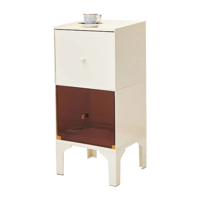 

Living room household floor storage display stand bedside cabinet