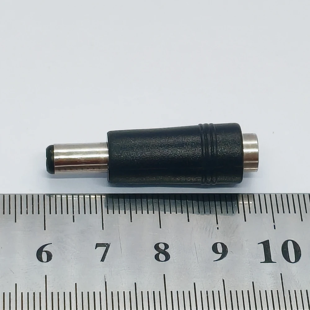 5 Stück DC 4,8 x 1,7 mm Buchse auf 5,5 x 2,5 mm Stecker Adapter-Verbinder Stromadapter – Detail 4