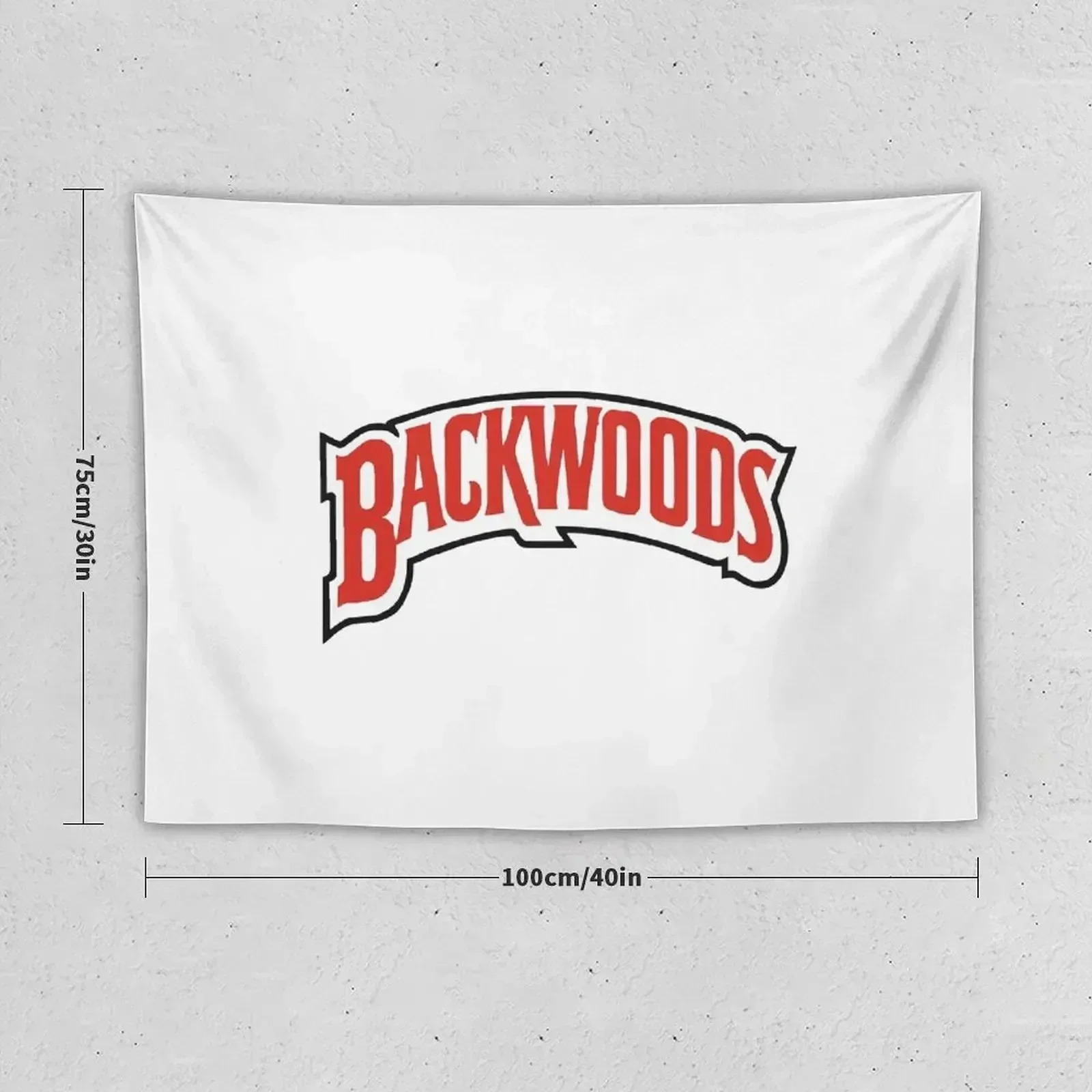 Backwoods - Logo Tapestry Wall Decorations Bedroom Decor Cute Room Decor House Decorations Tapestry