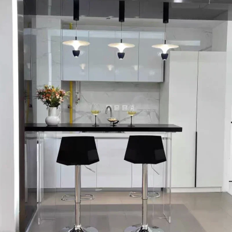 مكتب الاستقبال في الهواء الطلق طاولات بار الصناعية في الهواء الطلق مكافحة بيسترو طاولات بار Led مركز أثاث المطاعم Mesas Altas FYBT