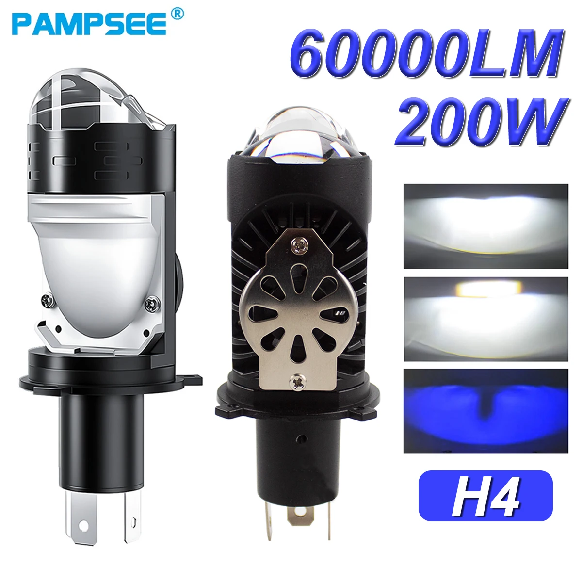 Pampsee H4 Motorcyc…