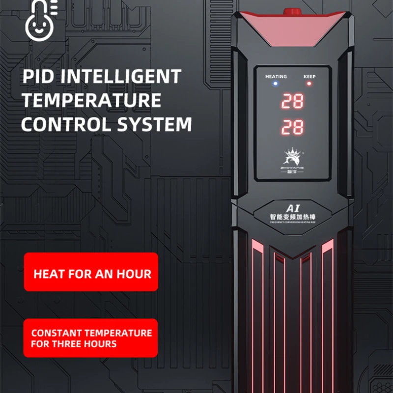 

Новый Погружной нагреватель для аквариума, регулируемый обогреватель воды с дисплеем, автоматическая температура