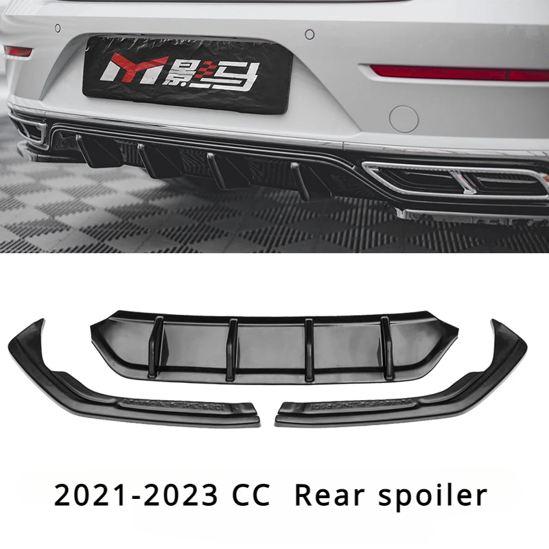 

For VW CC Artenon retrofit with Arteon front shovel side skirt front lip back lip rear spoiler MAX small encircle