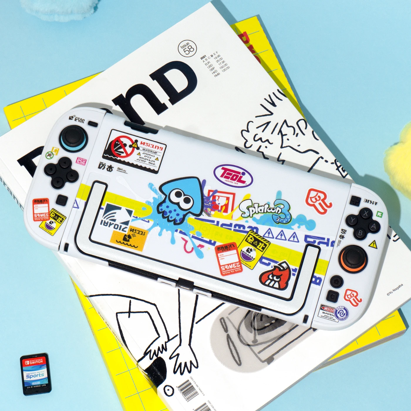

Original Switch2 Protective Case Cartoon Octopus Color Spray Hard Shell Ns2 Protective Shell Transparent Anime Game Peripheral