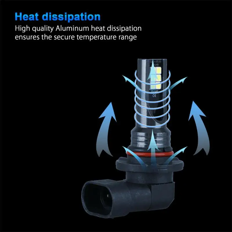 1 pz fendinebbia per Auto faro automobilistico H8 H11 lampadina a LED 12smd 110W DC12-24V 6500k Super Bright Auto fendinebbia luci per Auto