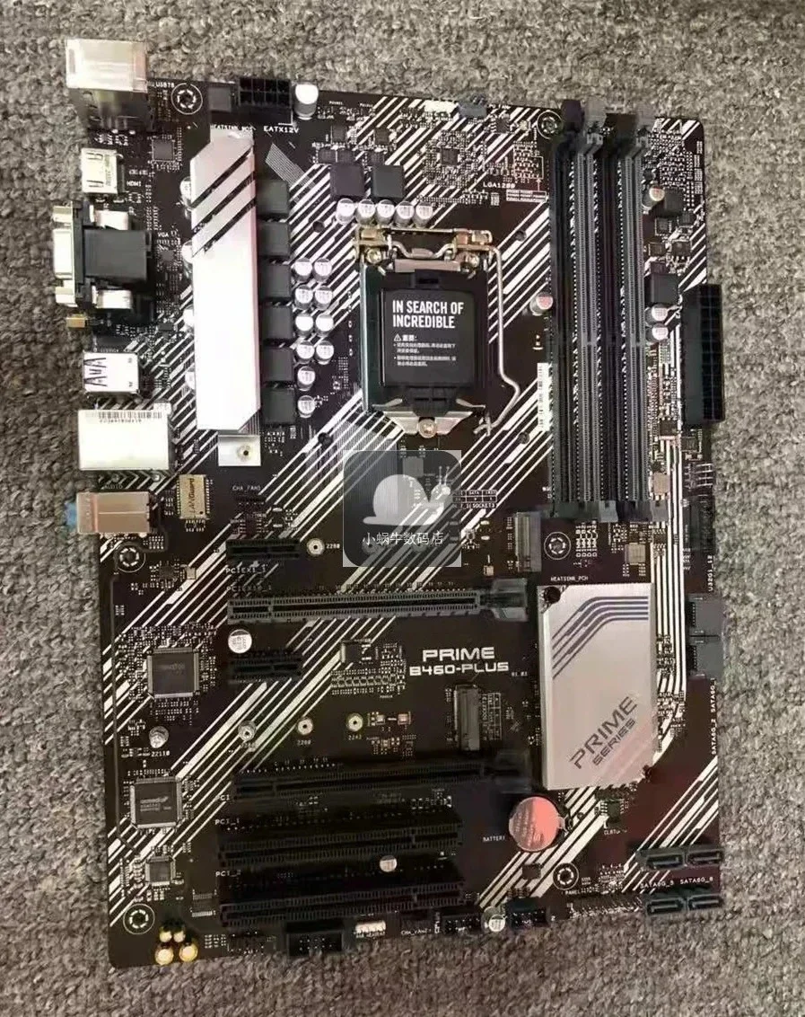 New For ASUS PRIME B460-PLUS Deluxe Large Board, Support 1200 Pins 10th Generation 11th Generation