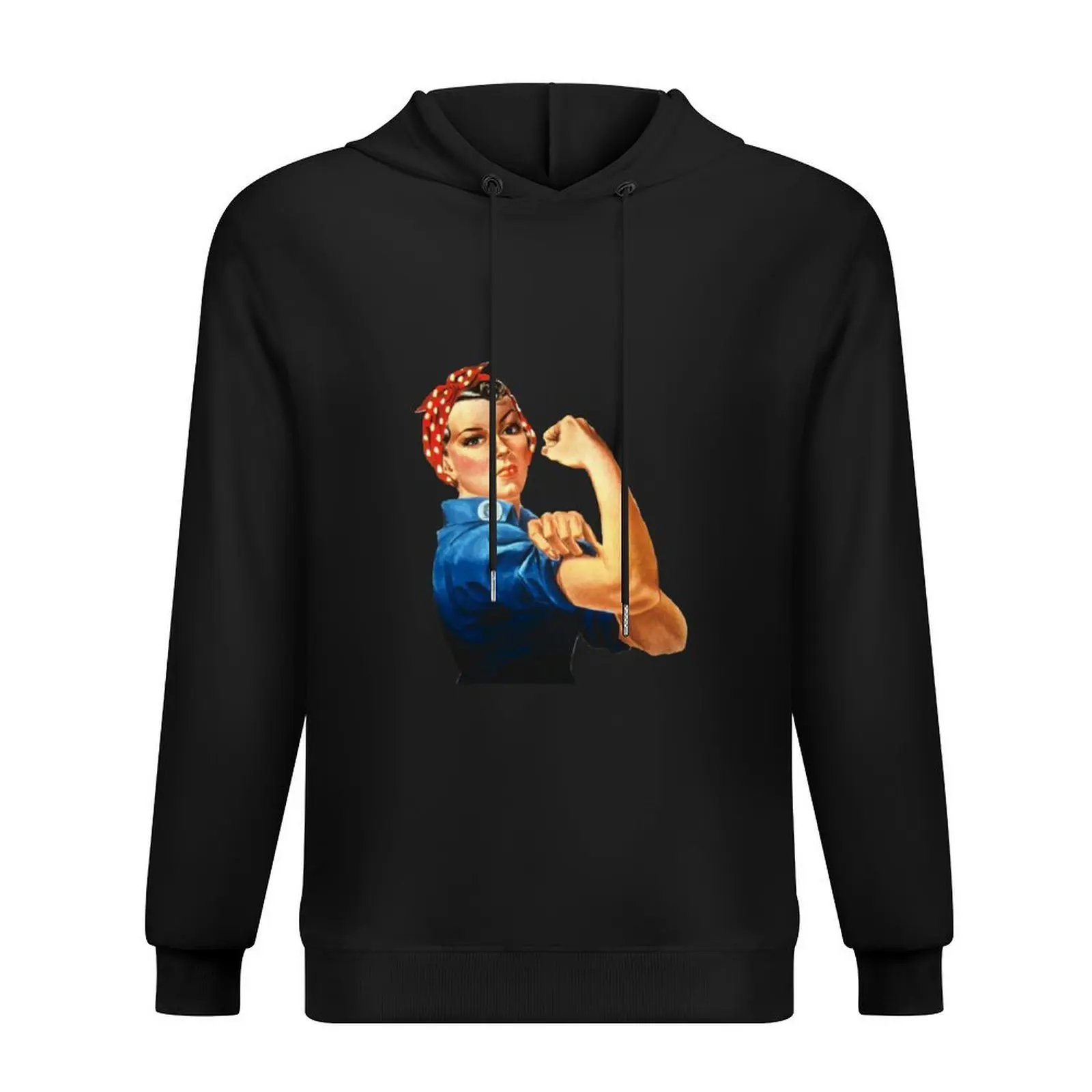 

Rosie the Riveter Hoodie male clothes korean style clothes autumn clothes blouse men hoodie