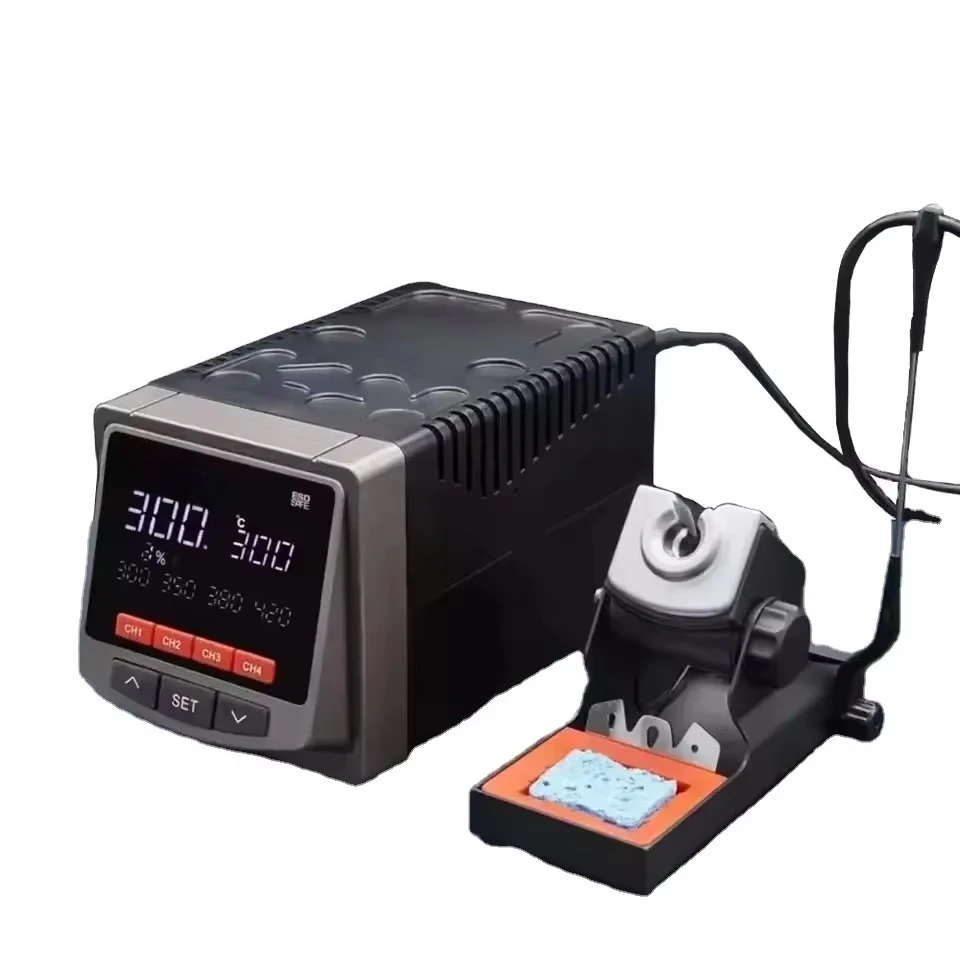 

1 160W Welding Station Automatic Sleep Soldering Iron Soldering Station Compatible With 245/210/115 Tips for Phone Repair