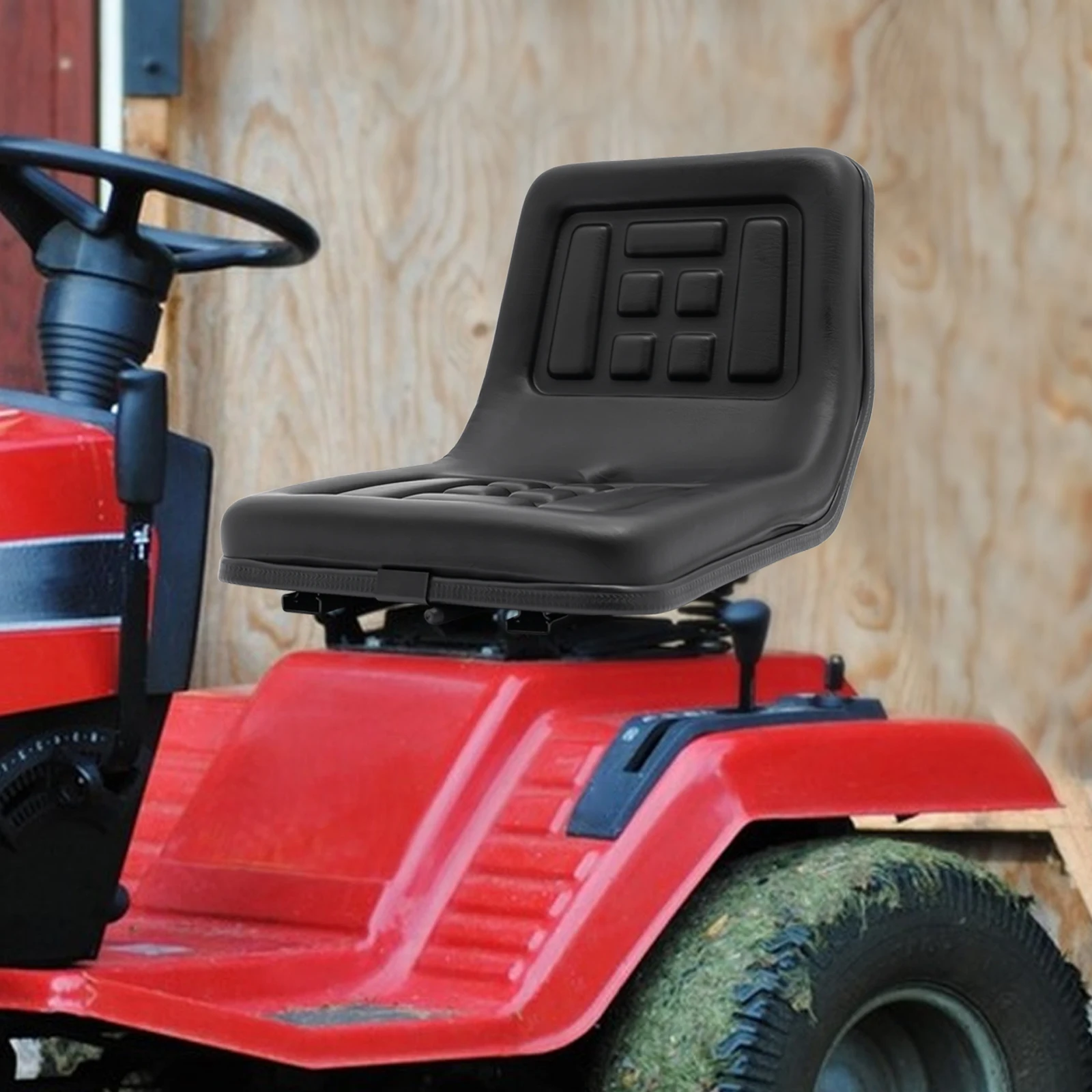 Siège de tracteur confortable en éponge, capacité de charge 100 kg/220 lb, distance d'ajustement 15 cm/5,9 pouces