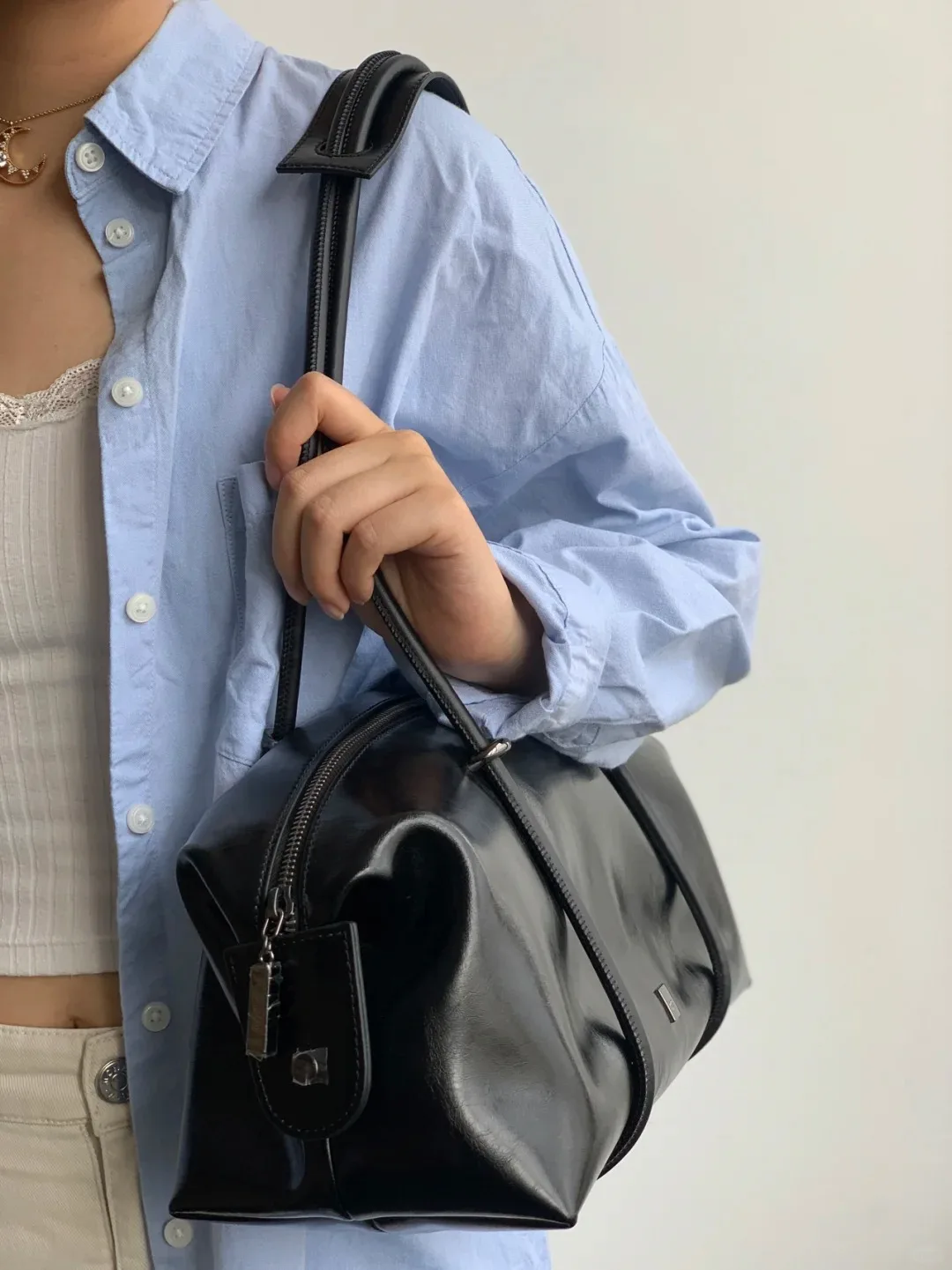 Sac d'oreiller Boston Premium pour femmes, nouveau sac à main de grande capacité 2025, polochon de sport de gymnastique, fourre-tout à bandoulière de voyage