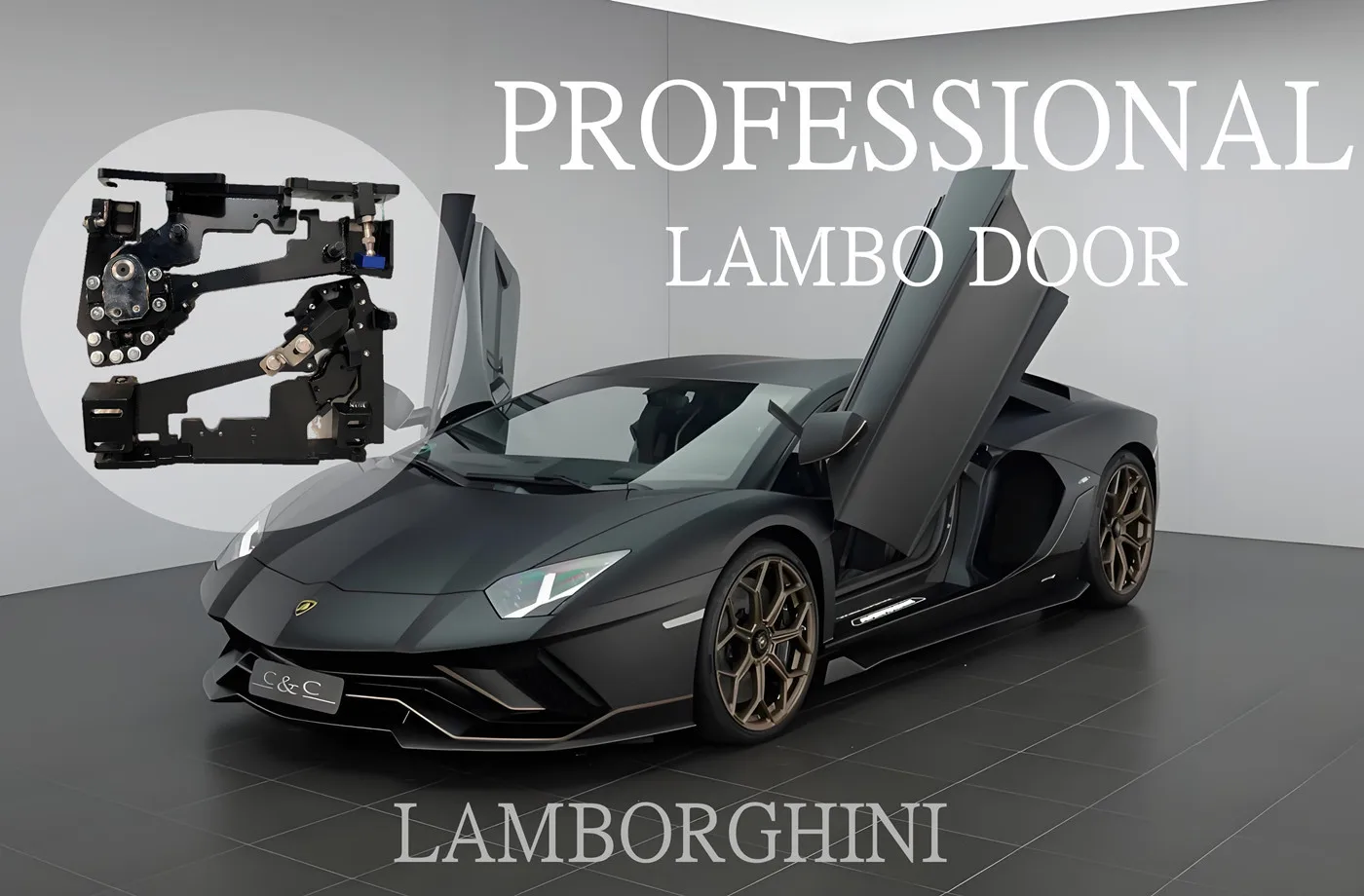 Special Lambo Door Kit no cutting lambo doors no welding for Lamborghini LP 550 5560 570 Professional Lambo Door hinge kits