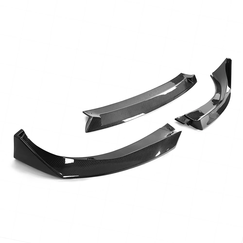 Carbon Fiber Front Bumper Lip For BMW G26 4 Series Gran Coupe M Sports 420i 430i M440i KS Style Splitter Canards