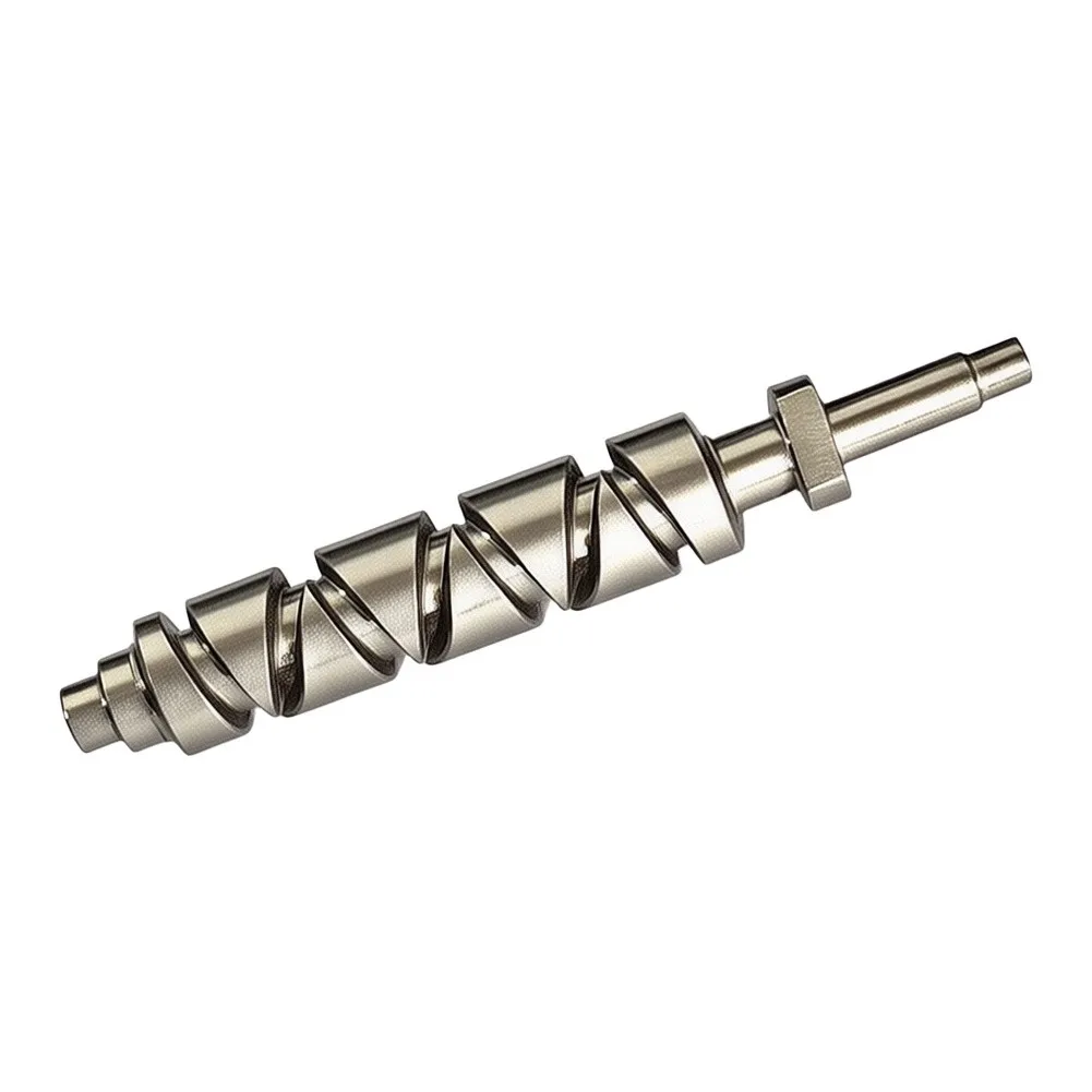 Worm Shaft For Stradic SW 4000 Reel Aluminum Alloy Modified Part 38.9mm Silver Fishing Tackle Accessory Repair Component