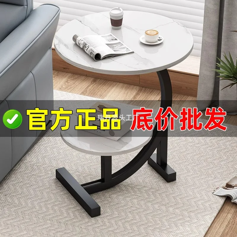 Internet-famous bedside table alternatives 2025 new light luxury minimalist modern simple storage rack for home and bedroom