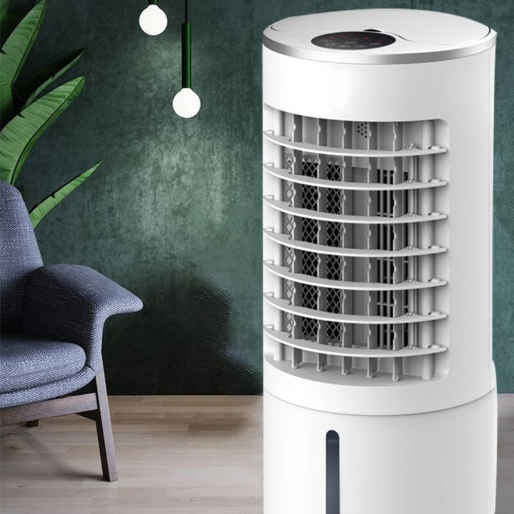 6l móvel ventilador de refrigeração ar para casa 65w controle remoto ar condicionado com digital displa piso em pé refrigerador de ar elétrico