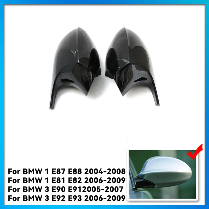 Side Achteruitkijkspiegel Cap Vleugel Spiegel Cover Fit Voor BMW E90 E91 2005-2011 E92 E93 2006-2013 E81 E82 E88 E87 E88 Auto Accessoires