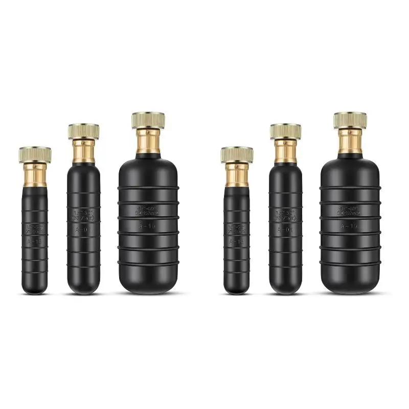 Lot de 2 kits de nettoyage de canalisations (3 poches de nettoyage pour canalisations, adaptées aux canalisations de 1 à 6 pouces), débouche les blocages tenaces dans les canalisations principales et les égouts