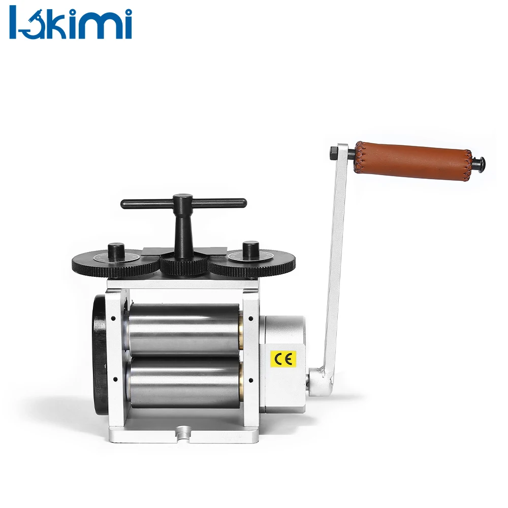 Rolling Mill Jewelry Craft Engraver Machine Tool Goldsmith Ring Making Jewellery Engraving 130MM Flat Metal Gold Silver LA-RM02D