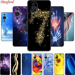For Huawei Nova 12s Case Nova12s Phone Cover Black Silicone Soft Phone Case For Huawei Nova 12s Back Cover Case 12 s Funda Capas