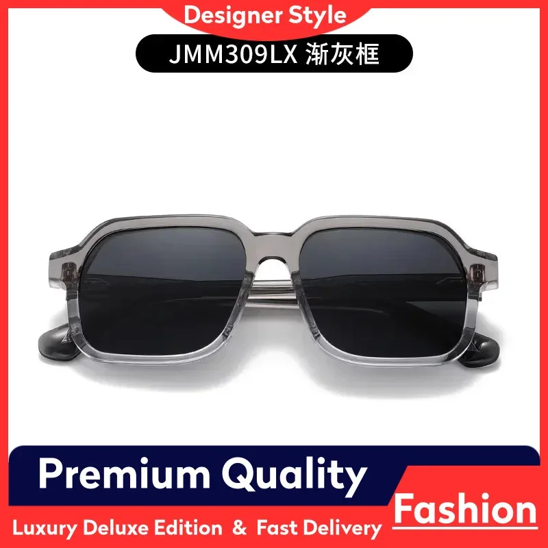 

JMM309lx Marie Стиль Высококачественные жирные геометрические солнцезащитные очки из ацетата Mage для мужчин и женщин, роскошные винтажные очки унисекс с защитой от ультрафиолета