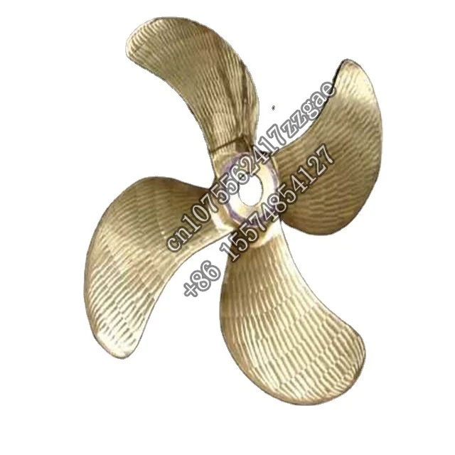 

High Quality Customizable CU1 CU3 CU4 Bronze Four Blades Boat Marine Propeller