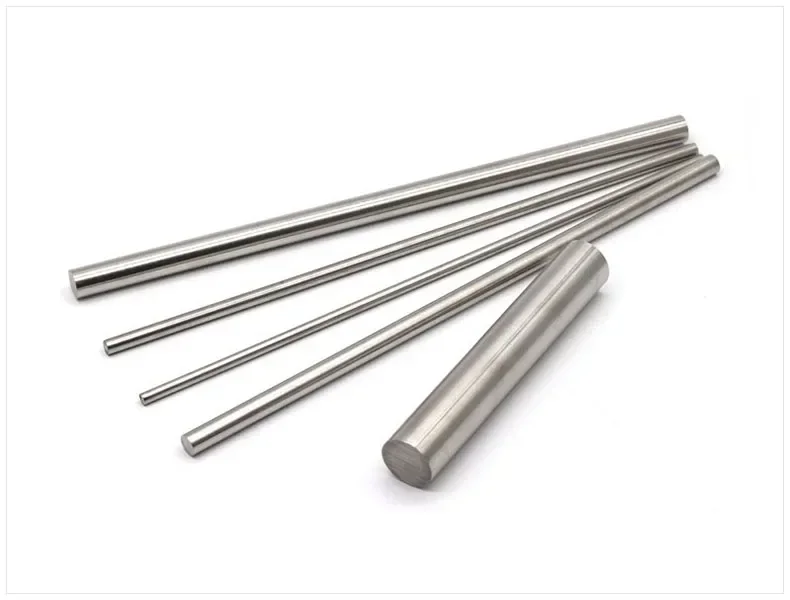 3pcs 304 Stainless Steel Rod Bar 5mm 6mm 8mm m7 10mm 12mm 15mm Linear Shaft Metric Round Bars Ground Stock 0.5M 1.64FT