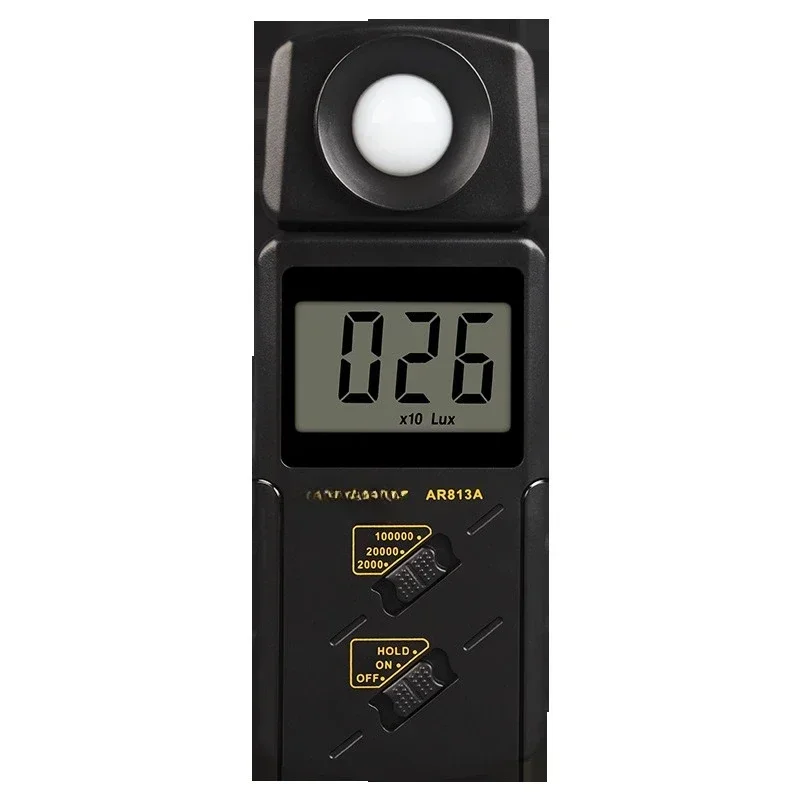 Illuminometer Light Meter High Precision Digital Luminance Meter, Lumen Meter AR813A/823 +