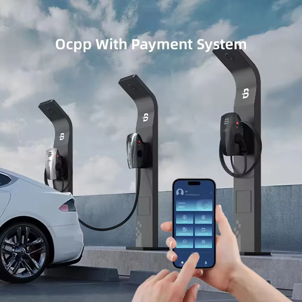 BENY High-Quality 7kw 11kw 22kw IP65 Type2 Type1 GB/T EV Charging Stations App Wallbox Ev Charger for Electric Car