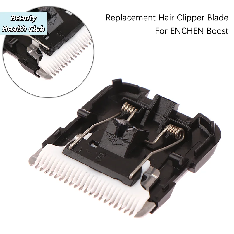 Cuchillas de repuesto para cortadora de cabello, cabezal cortador de cerámica para cortadora de cabello Enchen Boost, accesorios universales para cortadora de cabello
