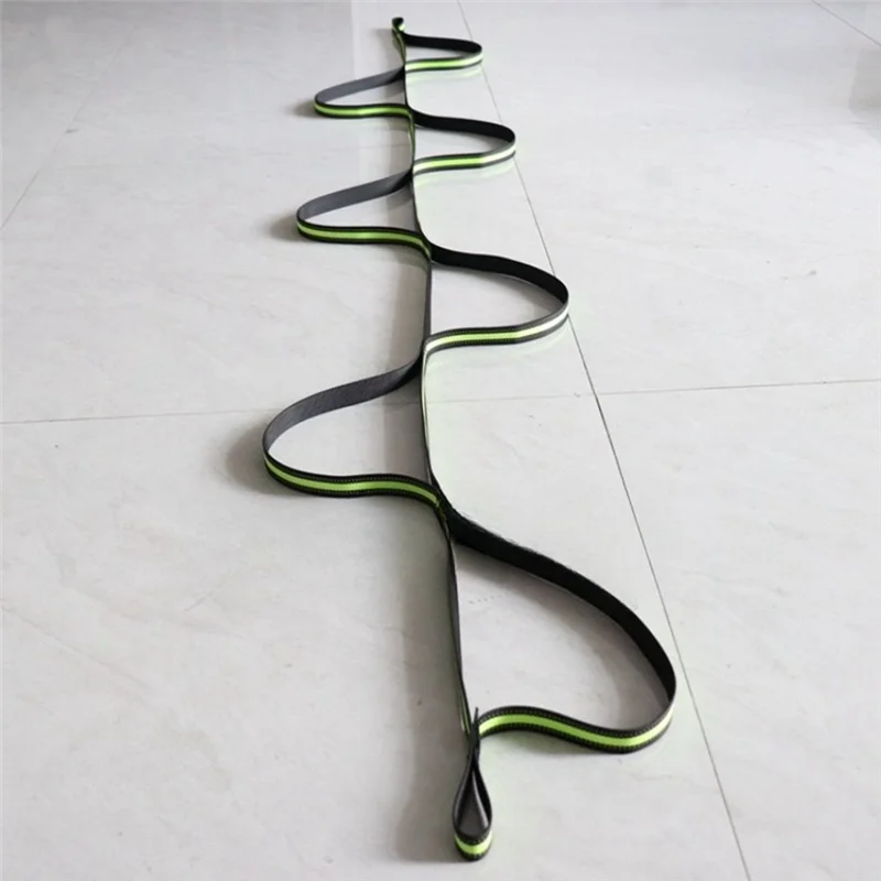 

ABMH-Ascending Sling Rock Climbing 7 Rings Four-Step Etrier Rope Ladder Rise Mountain Deck Foot Pedal